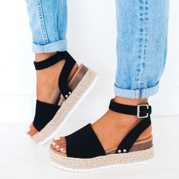 Black Espadrille - Picture 2 of 5